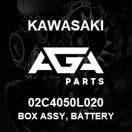 02C4050L020 Kawasaki BOX ASSY, BATTERY | AGA Parts