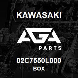 02C7550L000 Kawasaki BOX | AGA Parts
