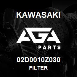 02D0010Z030 Kawasaki FILTER | AGA Parts