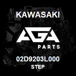 02D9203L000 Kawasaki STEP | AGA Parts