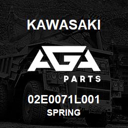 02E0071L001 Kawasaki SPRING | AGA Parts