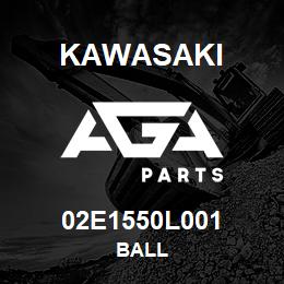 02E1550L001 Kawasaki BALL | AGA Parts