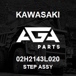 02H2143L020 Kawasaki STEP ASSY | AGA Parts