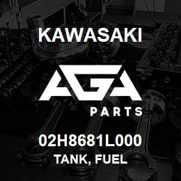 02H8681L000 Kawasaki TANK, FUEL | AGA Parts