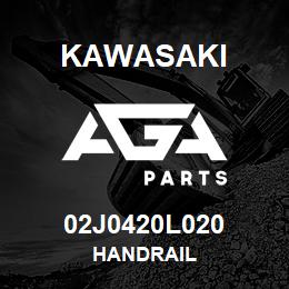 02J0420L020 Kawasaki HANDRAIL | AGA Parts