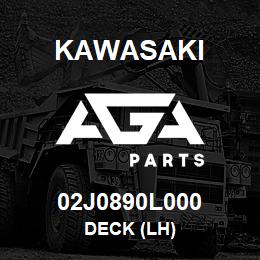 02J0890L000 Kawasaki DECK (LH) | AGA Parts