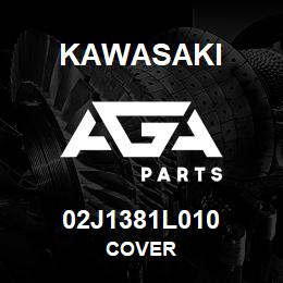 02J1381L010 Kawasaki COVER | AGA Parts