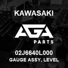 02J6640L000 Kawasaki GAUGE ASSY, LEVEL | AGA Parts