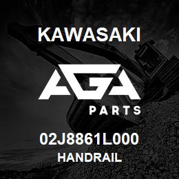 02J8861L000 Kawasaki HANDRAIL | AGA Parts