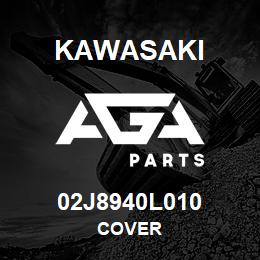 02J8940L010 Kawasaki COVER | AGA Parts