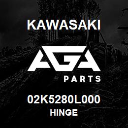 02K5280L000 Kawasaki HINGE | AGA Parts