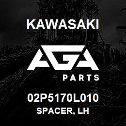 02P5170L010 Kawasaki SPACER, LH | AGA Parts