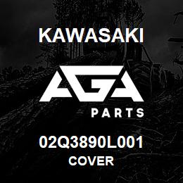02Q3890L001 Kawasaki COVER | AGA Parts