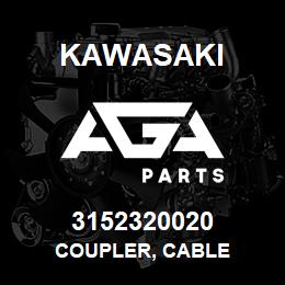 3152320020 Kawasaki COUPLER, CABLE | AGA Parts