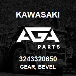 3243320650 Kawasaki GEAR, BEVEL | AGA Parts