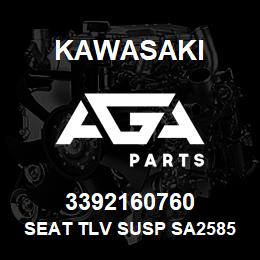 3392160760 Kawasaki SEAT TLV SUSP SA25851.903 | AGA Parts