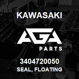 3404720050 Kawasaki SEAL, FLOATING | AGA Parts