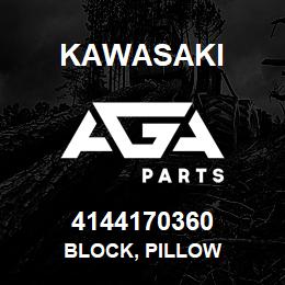 4144170360 Kawasaki BLOCK, PILLOW | AGA Parts