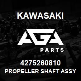 4275260810 Kawasaki PROPELLER SHAFT ASSY, 2 | AGA Parts