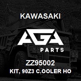 ZZ95002 Kawasaki KIT, 90Z3 C.OOLER HOSE | AGA Parts