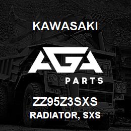 ZZ95Z3SXS Kawasaki RADIATOR, SXS | AGA Parts