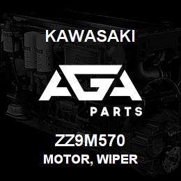 ZZ9M570 Kawasaki MOTOR, WIPER | AGA Parts