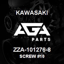 ZZA-101276-8 Kawasaki SCREW #10 | AGA Parts