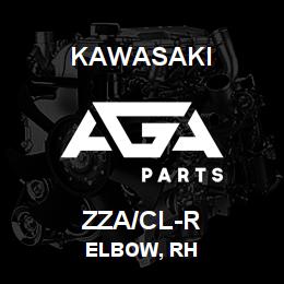 ZZA/CL-R Kawasaki ELBOW, RH | AGA Parts