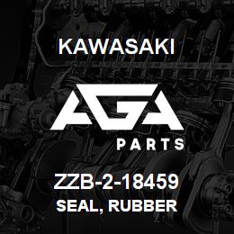 ZZB-2-18459 Kawasaki SEAL, RUBBER | AGA Parts