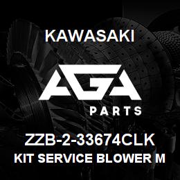 ZZB-2-33674CLK Kawasaki KIT SERVICE BLOWER MTR. | AGA Parts