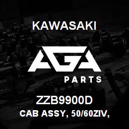 ZZB9900D Kawasaki CAB ASSY, 50/60ZIV, ANGUS-PALM | AGA Parts