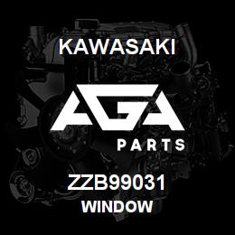 ZZB99031 Kawasaki WINDOW | AGA Parts