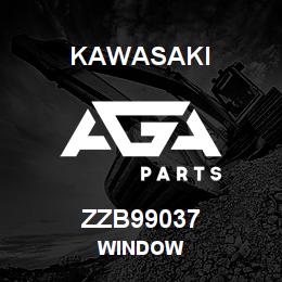 ZZB99037 Kawasaki WINDOW | AGA Parts