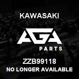 ZZB99118 Kawasaki NO LONGER AVAILABLE | AGA Parts
