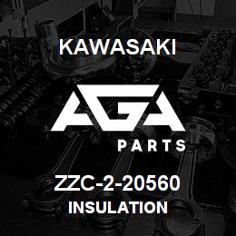 ZZC-2-20560 Kawasaki INSULATION | AGA Parts