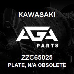 ZZC65025 Kawasaki PLATE, N/A OBSOLETE | AGA Parts