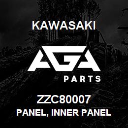 ZZC80007 Kawasaki PANEL, INNER PANEL | AGA Parts