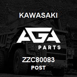 ZZC80083 Kawasaki POST | AGA Parts