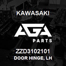 ZZD3102101 Kawasaki DOOR HINGE, LH | AGA Parts