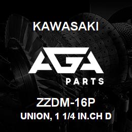 ZZDM-16P Kawasaki UNION, 1 1/4 IN.CH DBL BARB | AGA Parts