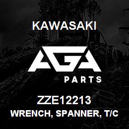 ZZE12213 Kawasaki WRENCH, SPANNER, T/C 110Z | AGA Parts