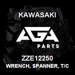 ZZE12250 Kawasaki WRENCH, SPANNER, T/C 70 C./BC | AGA Parts