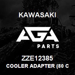 ZZE12385 Kawasaki COOLER ADAPTER (80 C./CT/85Z) | AGA Parts