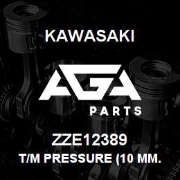 ZZE12389 Kawasaki T/M PRESSURE (10 MM. X 1.25S) | AGA Parts
