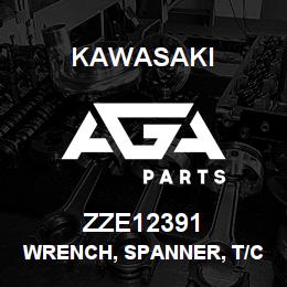 ZZE12391 Kawasaki WRENCH, SPANNER, T/C 80Z | AGA Parts