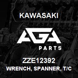 ZZE12392 Kawasaki WRENCH, SPANNER, T/C 80Z | AGA Parts