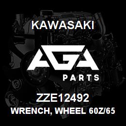 ZZE12492 Kawasaki WRENCH, WHEEL 60Z/65Z/ZB | AGA Parts