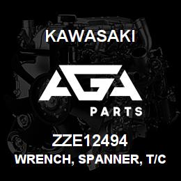 ZZE12494 Kawasaki WRENCH, SPANNER, T/C 65Z/ZB | AGA Parts
