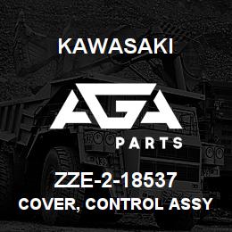 ZZE-2-18537 Kawasaki COVER, CONTROL ASSY | AGA Parts