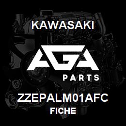 ZZEPALM01AFC Kawasaki FICHE | AGA Parts